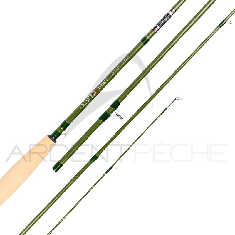 Canne à mouche DEVAUX prêt à pêcher Kit Initial 9' soie 4/5
