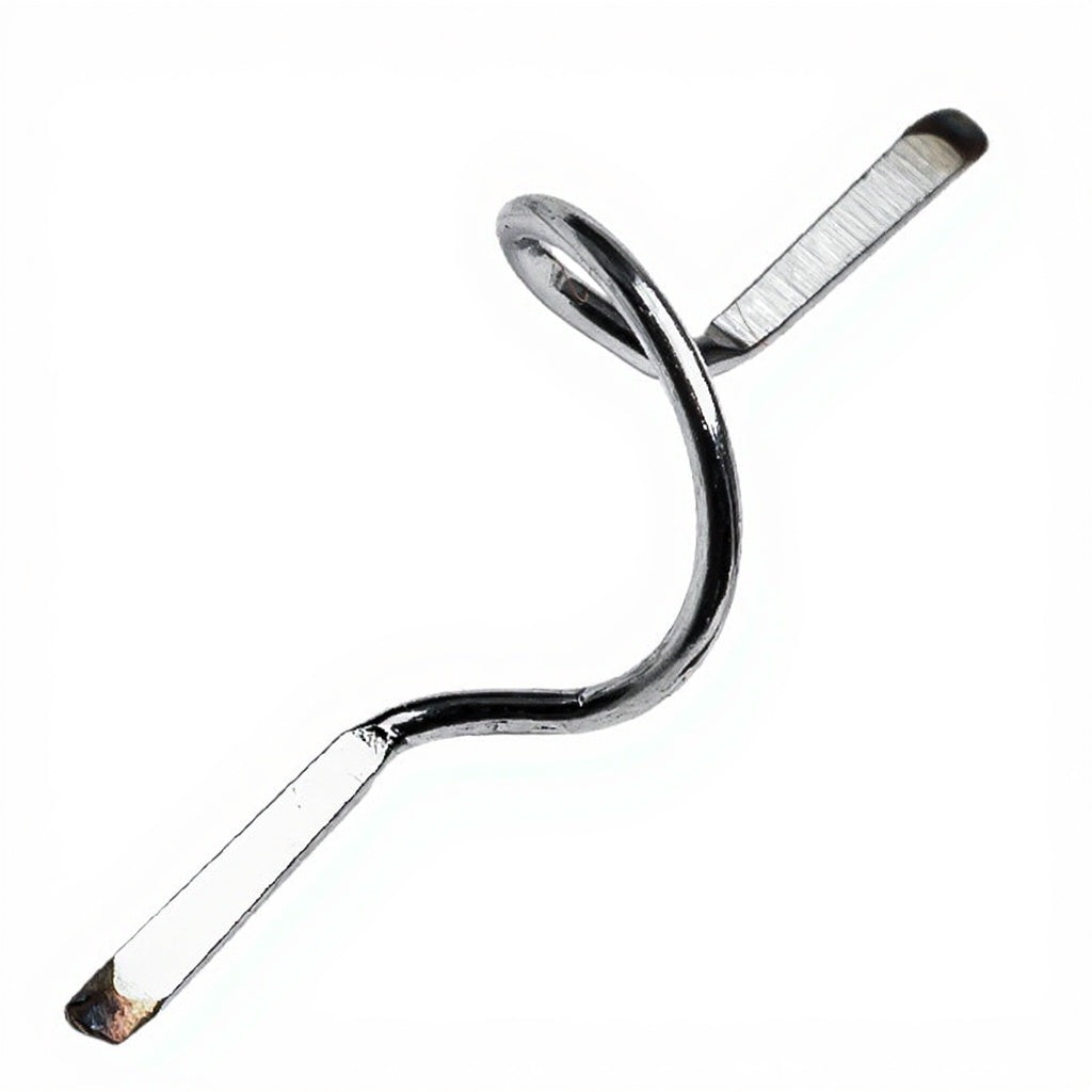 DEVAUX fine hard chrome serpentine rings