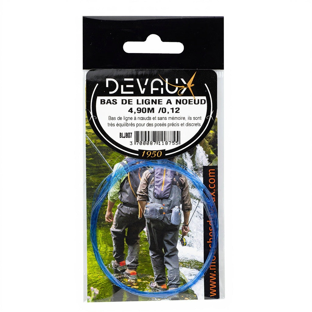 DEVAUX-Vorfach mit BOYKO-Knoten, 4,90 m