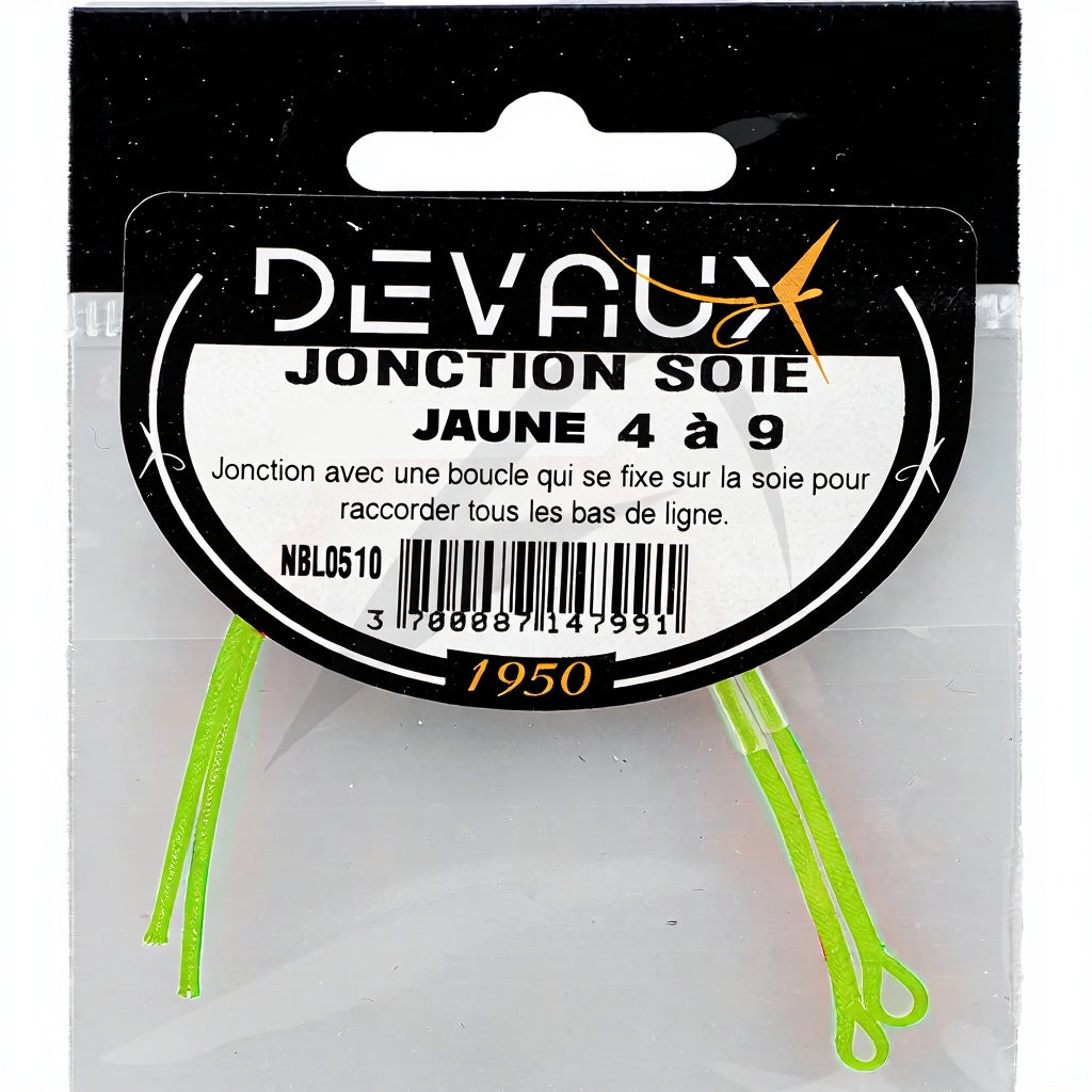 Connexion DEVAUX Jonction soie Jaune 4 à 9
