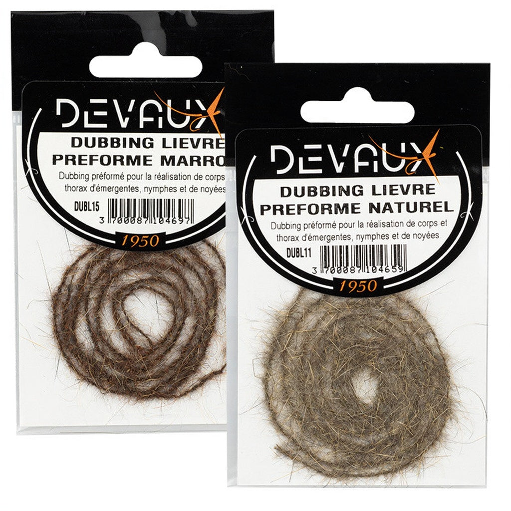 Pre-formed DEVAUX Hare Dubbing