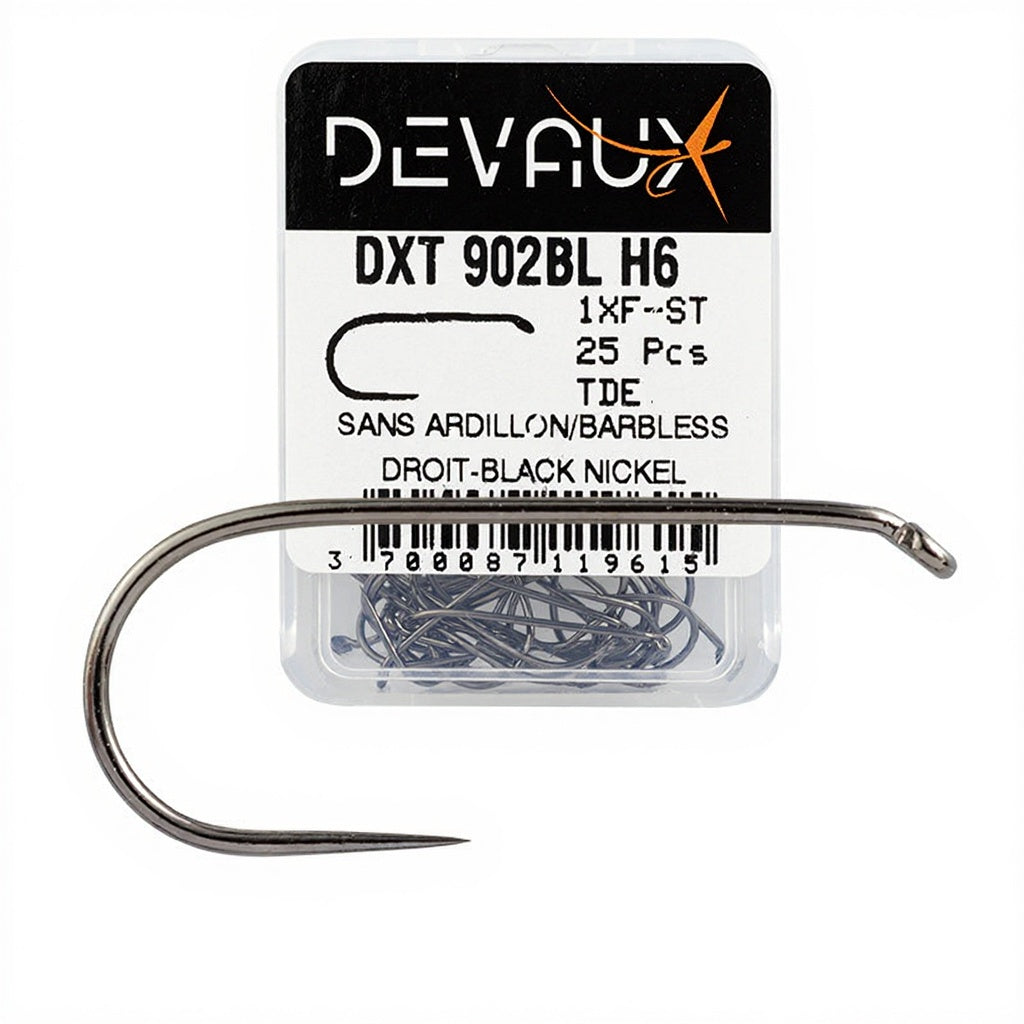 DEVAUX DXT 902 BL Fliegenhaken Menge: x25