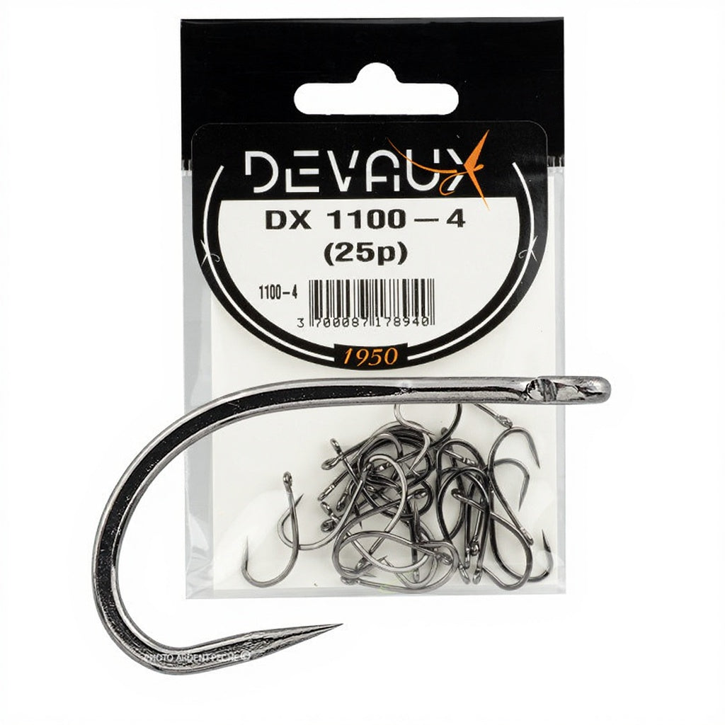 DEVAUX Carp DX 1100 Fliegenhaken Menge: x25 -