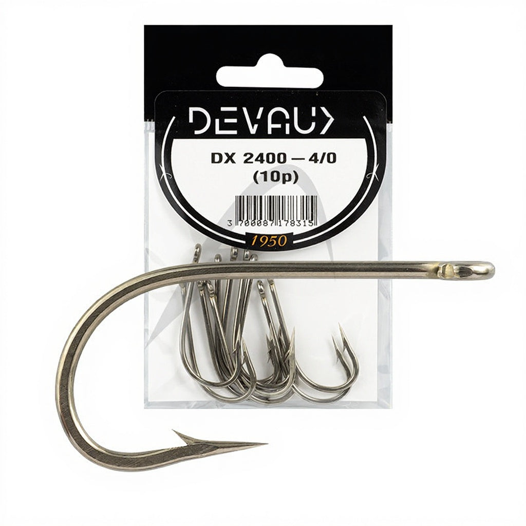 Hameçon mouche DEVAUX Mer DX 2400 Quantité:x10 -