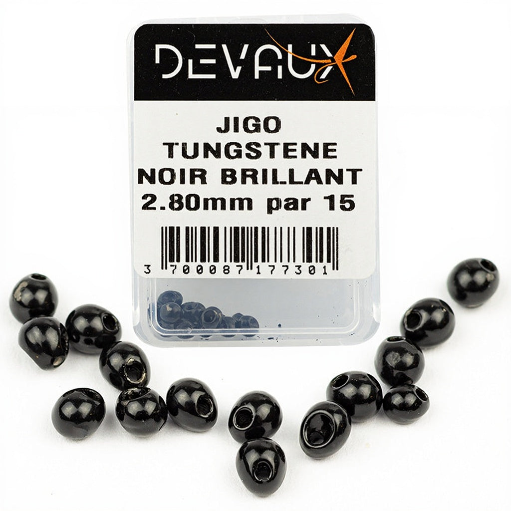 JIGO Tungsténe DEVAUX noir brillant