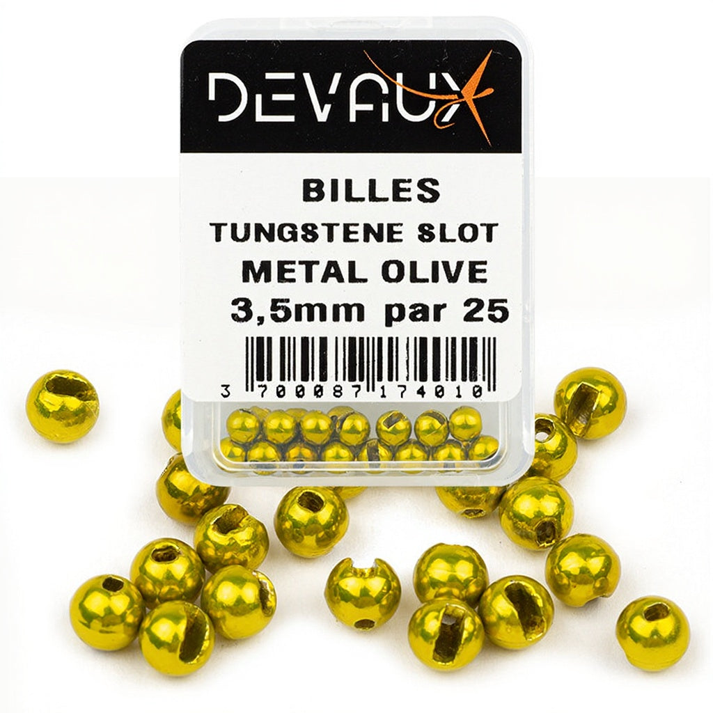 Tungsten Ball SLOT DEVAUX metal olive