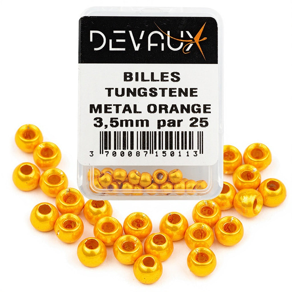 DEVAUX orange metal tungsten ball