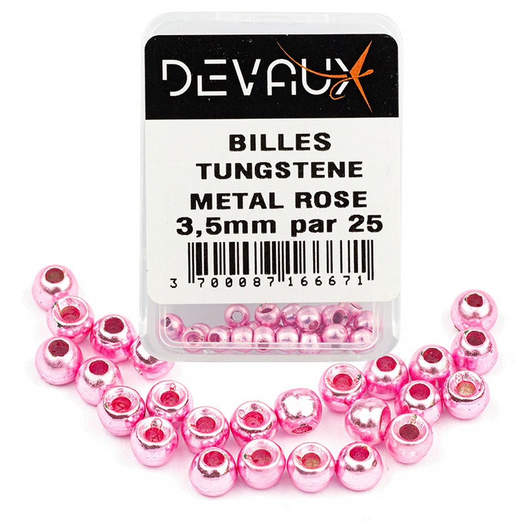DEVAUX pink metal tungsten ball