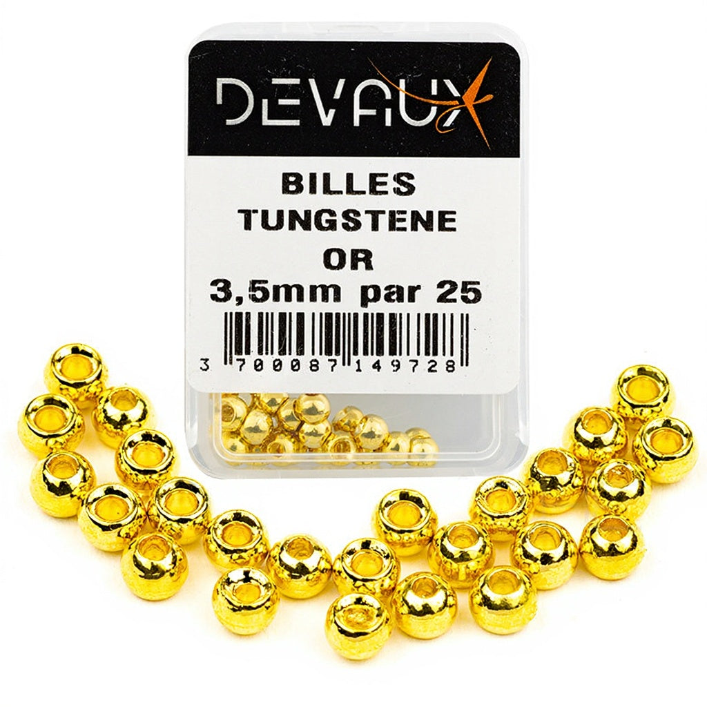 DEVAUX gold tungsten ball