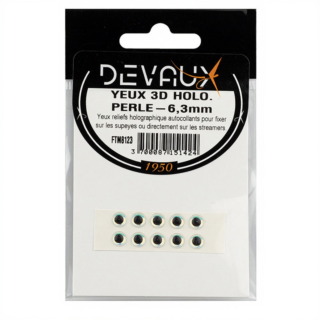 DEVAUX 3D Augen Holo Perle