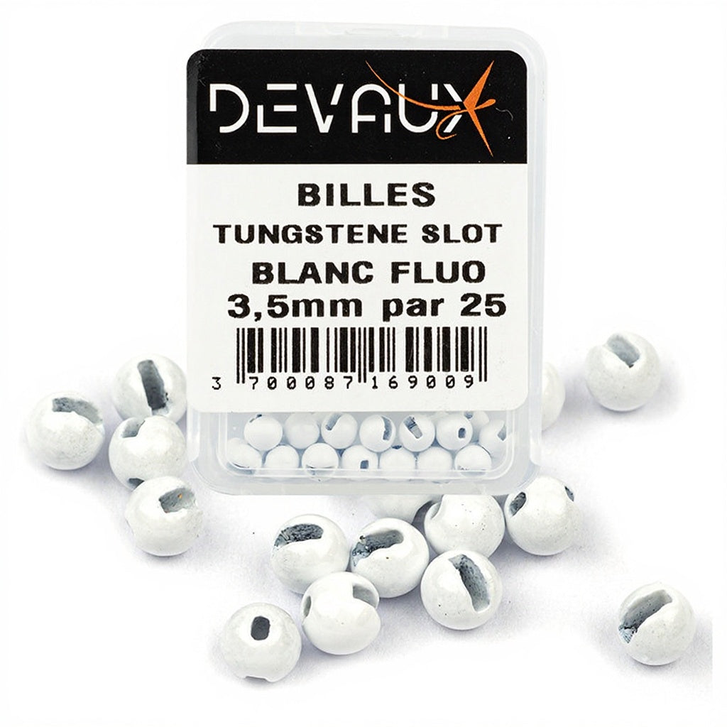 Wolframkugel SLOT DEVAUX fluoreszierend weiß