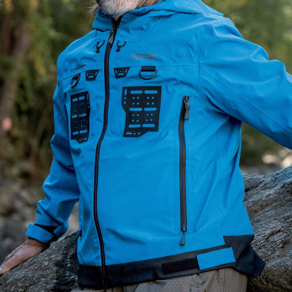 Veste DEVAUX INFLY BLEU