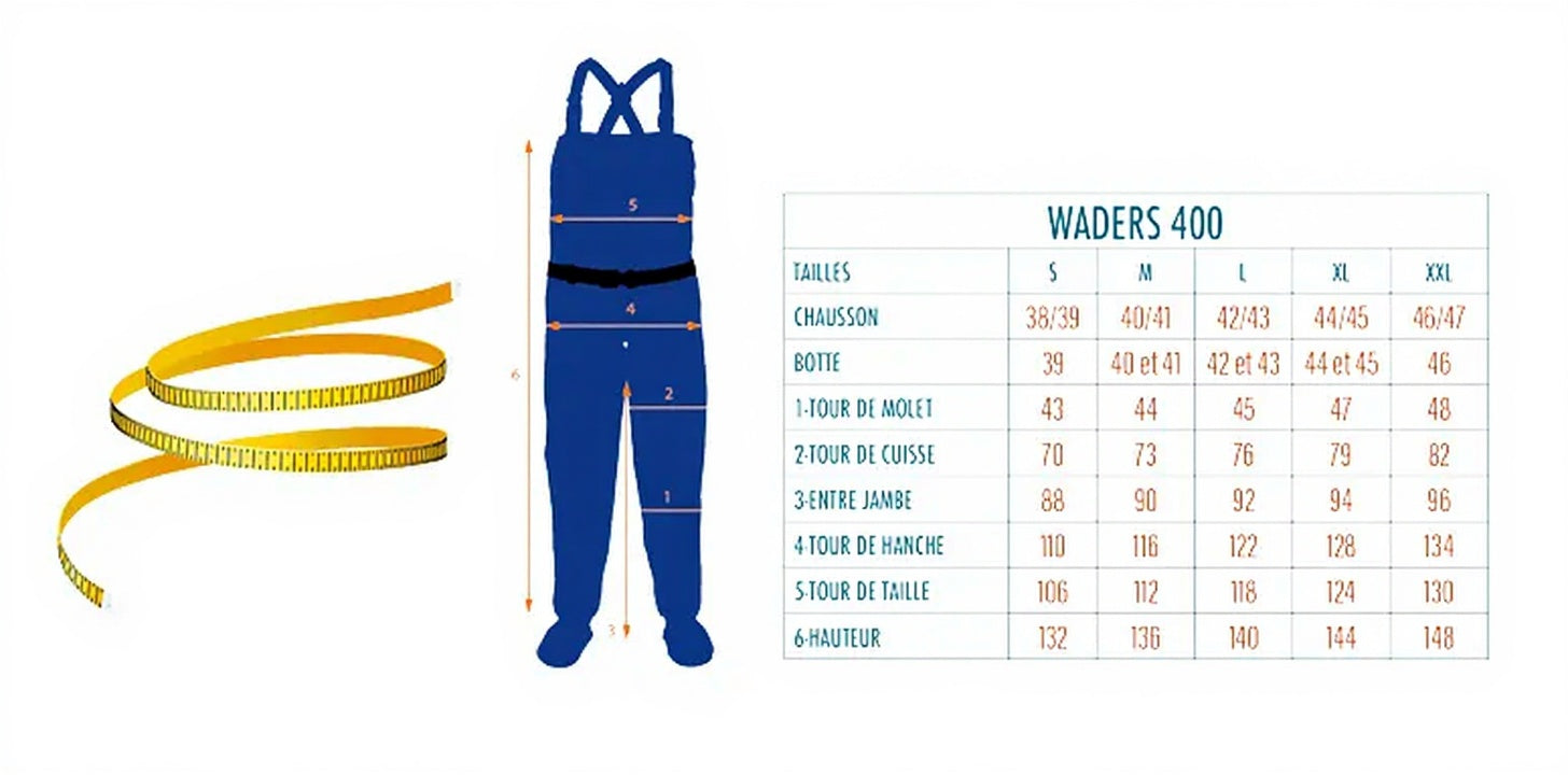 DEVAUX Zip 400 Waders Boots