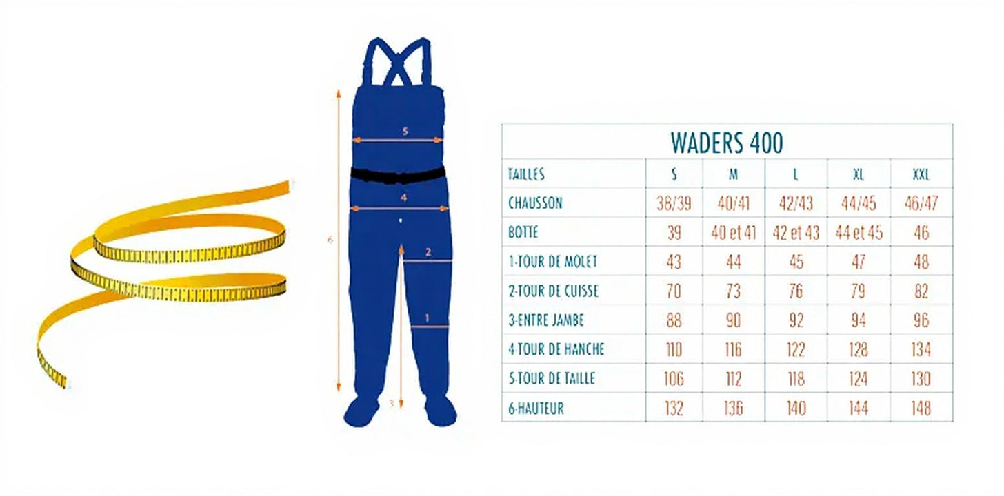 DEVAUX Zip 400 Waders