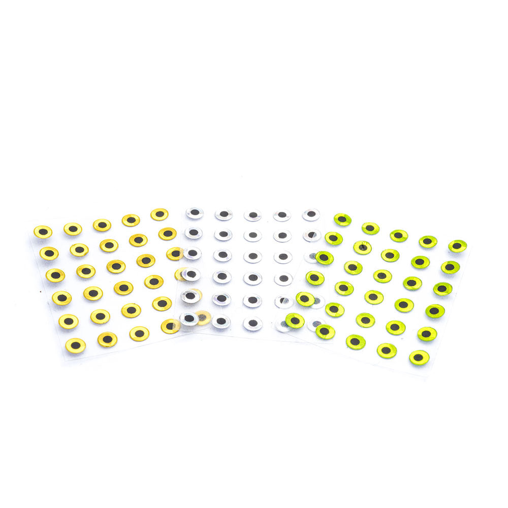 Bille Yeux DEVAUX autocollants 90 pcs
