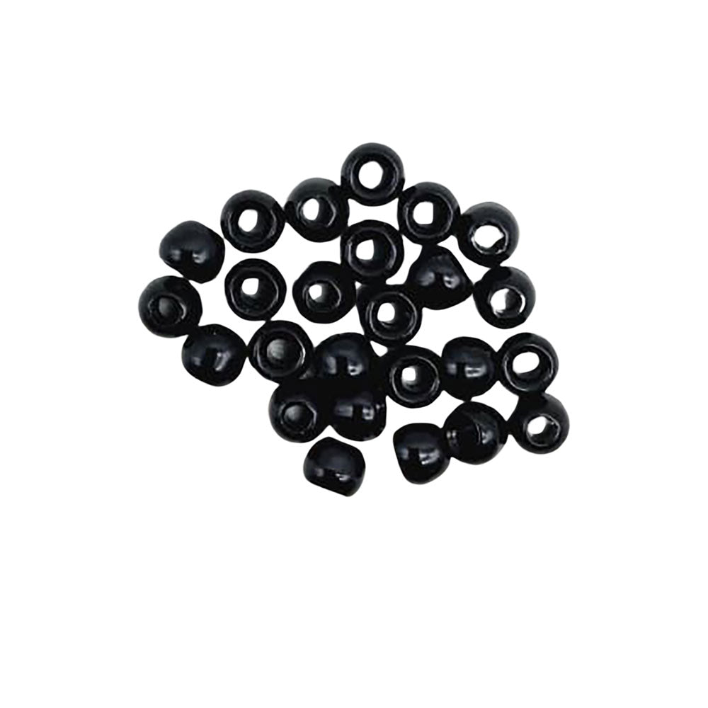 DEVAUX glossy black brass ball