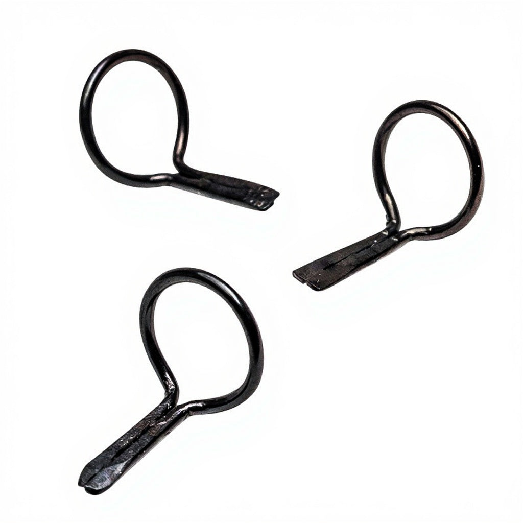 DEVAUX titanium black single-foot rings