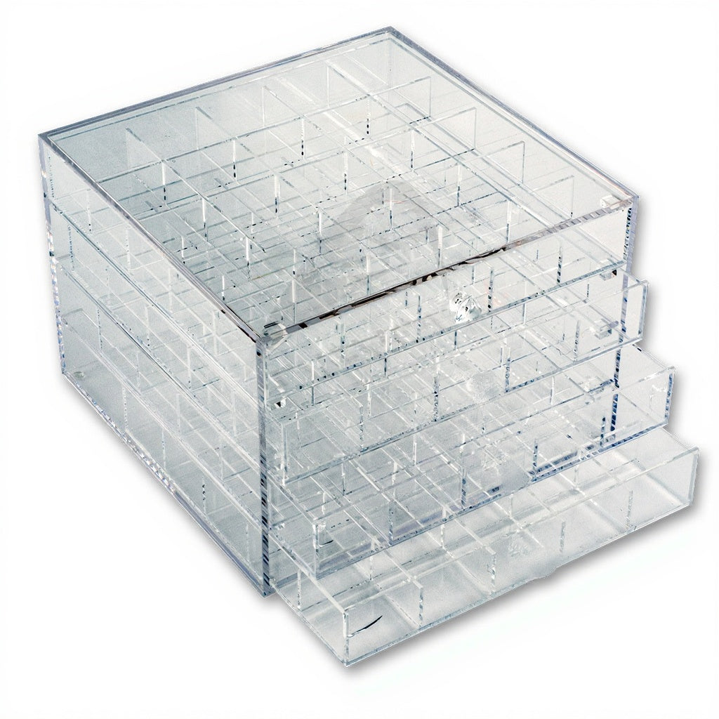 DEVAUX OUIBOX Plexiglass Fly Boxes, 100 Compartments