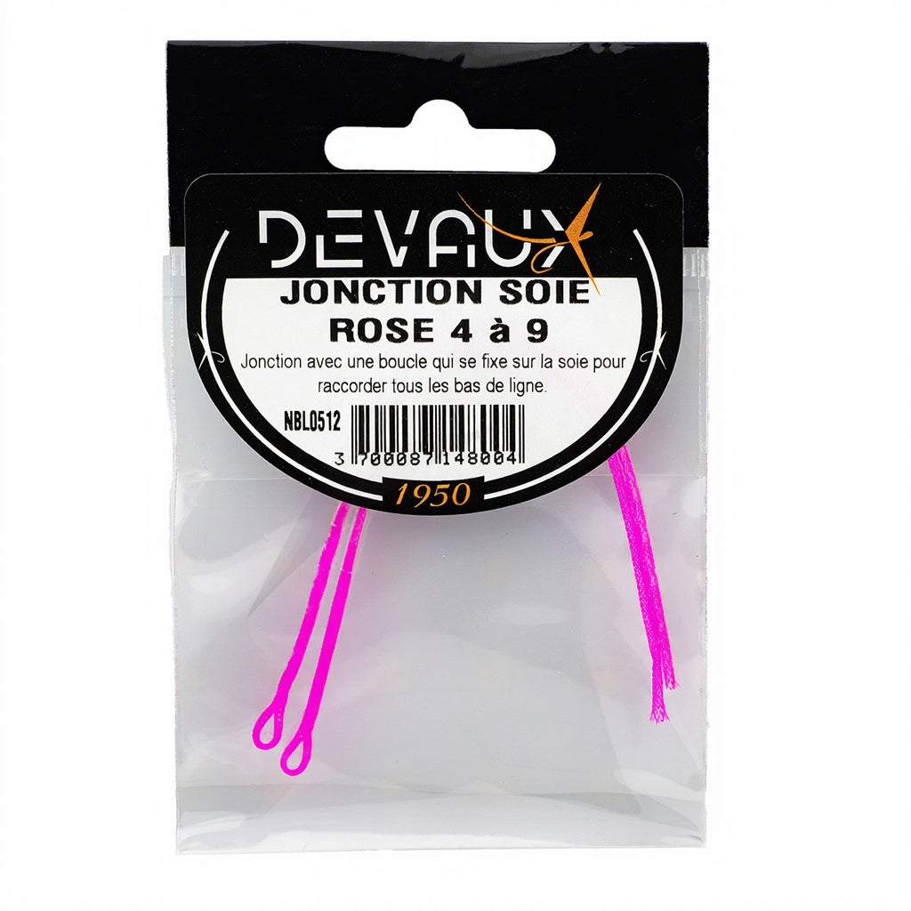 Connexion DEVAUX Jonction soie Rose 4 à 9