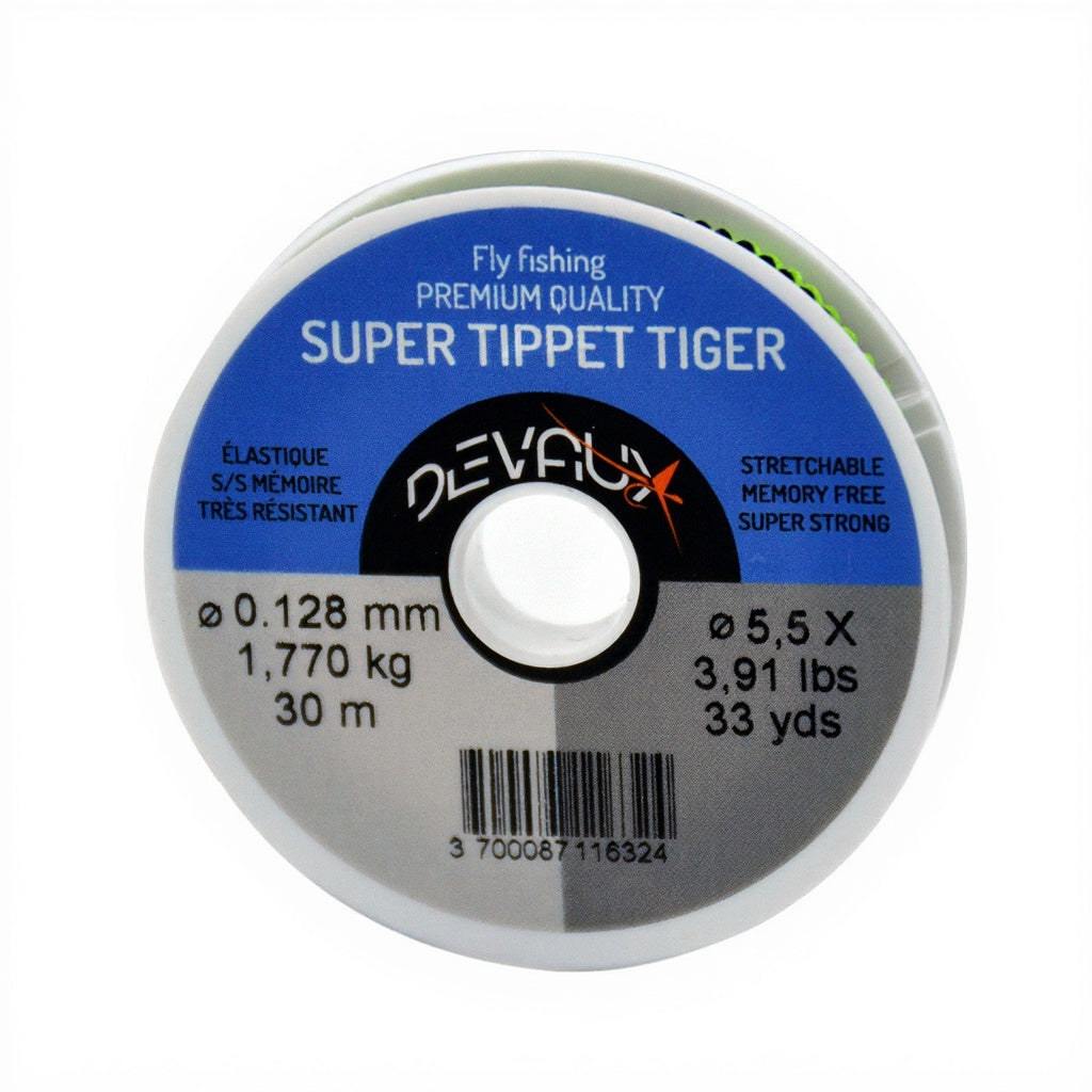 DEVAUX Super Tippet Tiger 30 m Nylonschnur