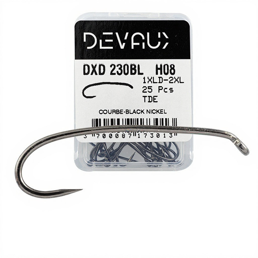 DEVAUX DXD 230 BL Fliegenhaken, Menge: 25