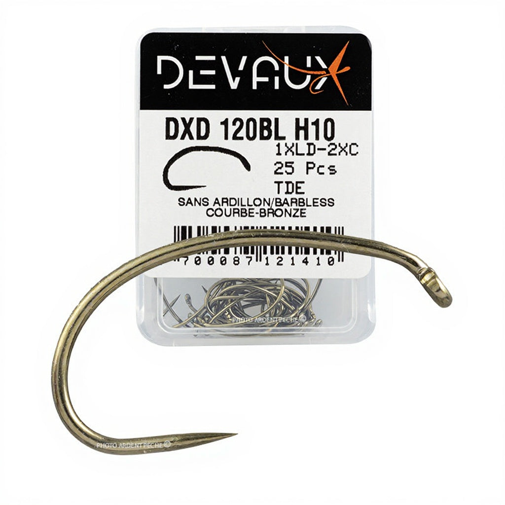 DEVAUX DXD 120 BL Fliegenhaken Menge: x25