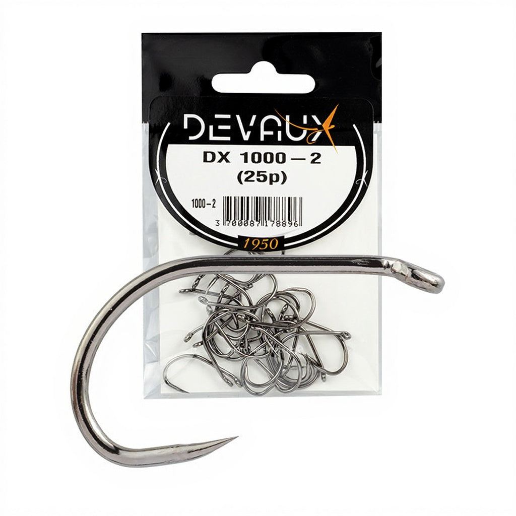 DEVAUX Carp DX 1000 Fliegenhaken Menge: x25 -