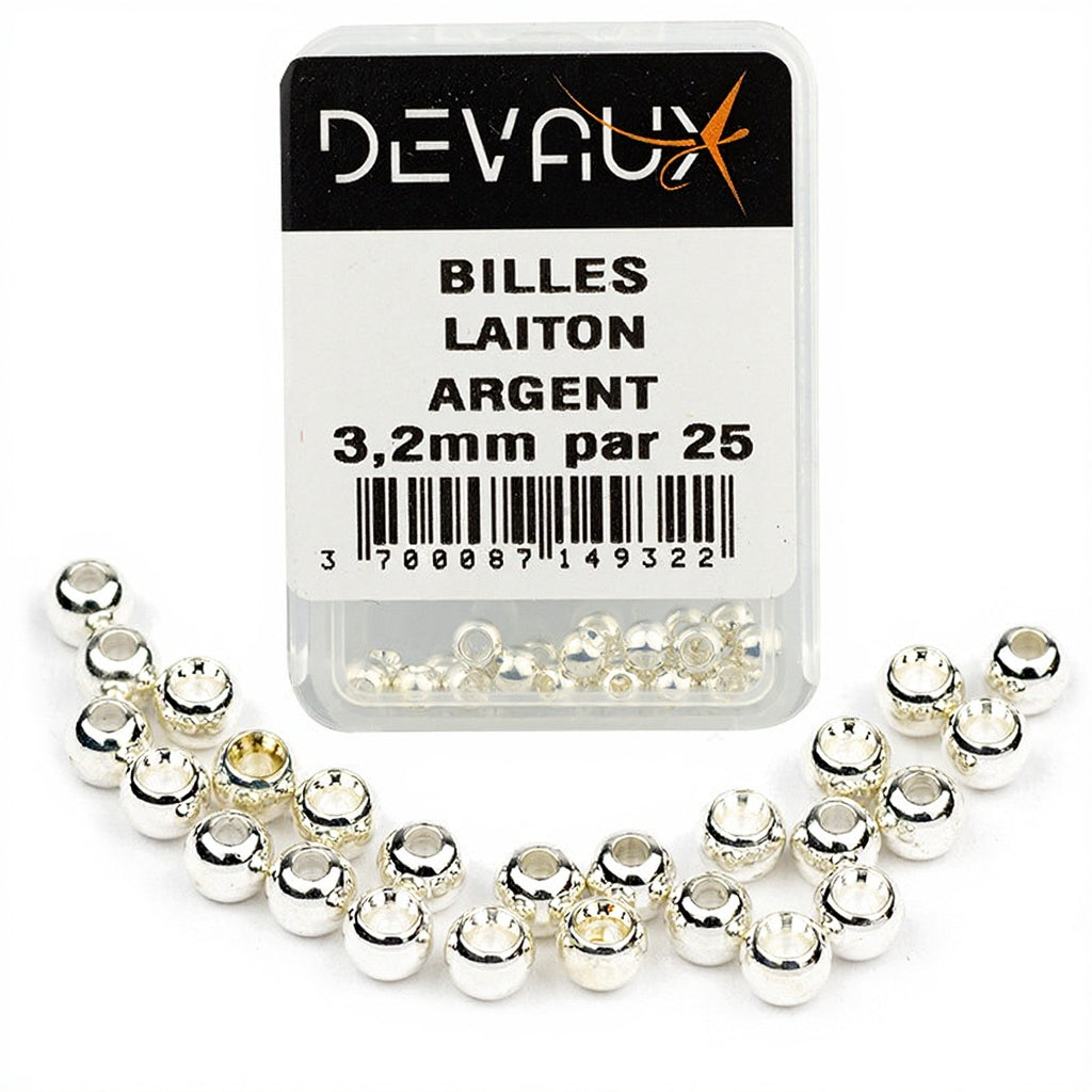 DEVAUX silver brass ball