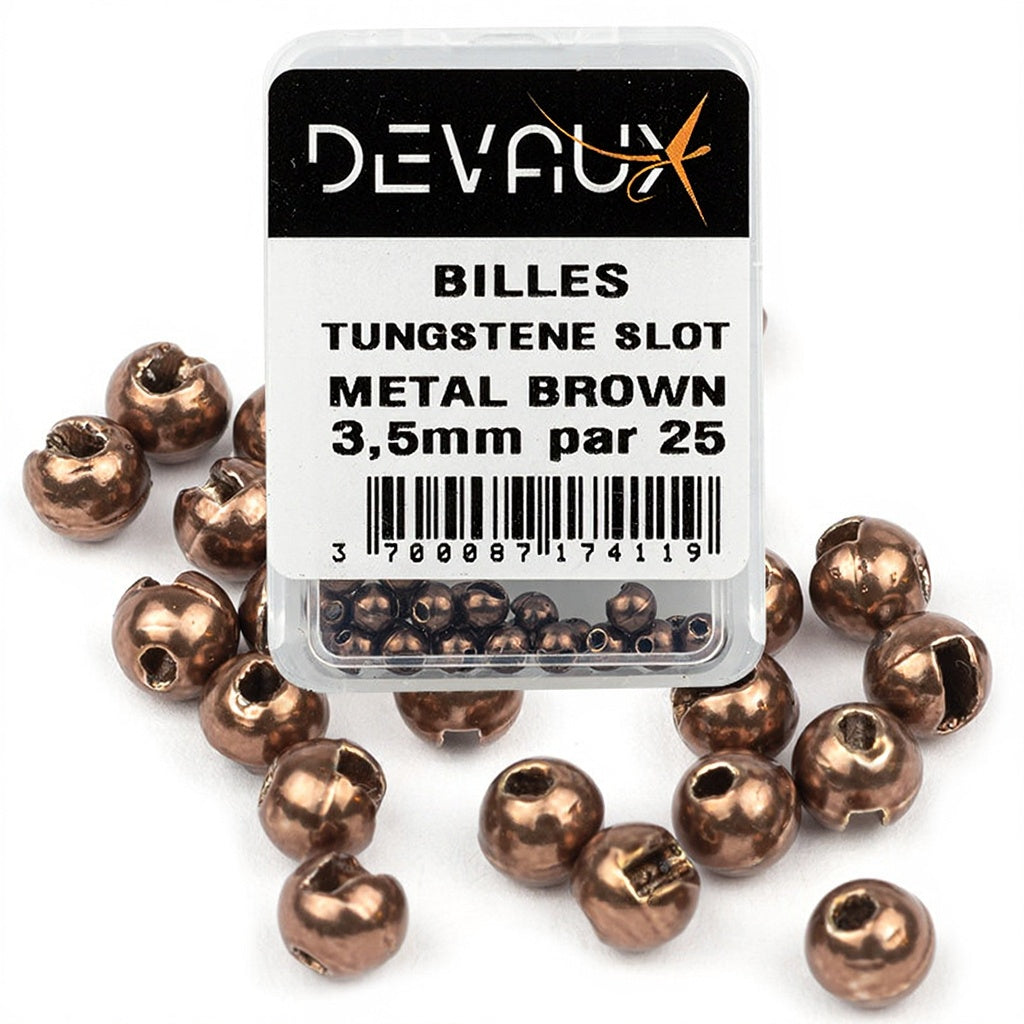 Wolframkugel SLOT DEVAUX braunes Metall