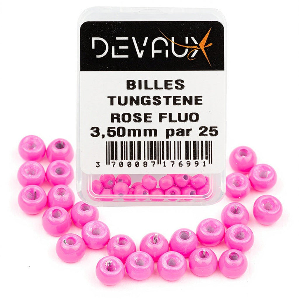 DEVAUX fluoreszierende rosa Wolframkugel