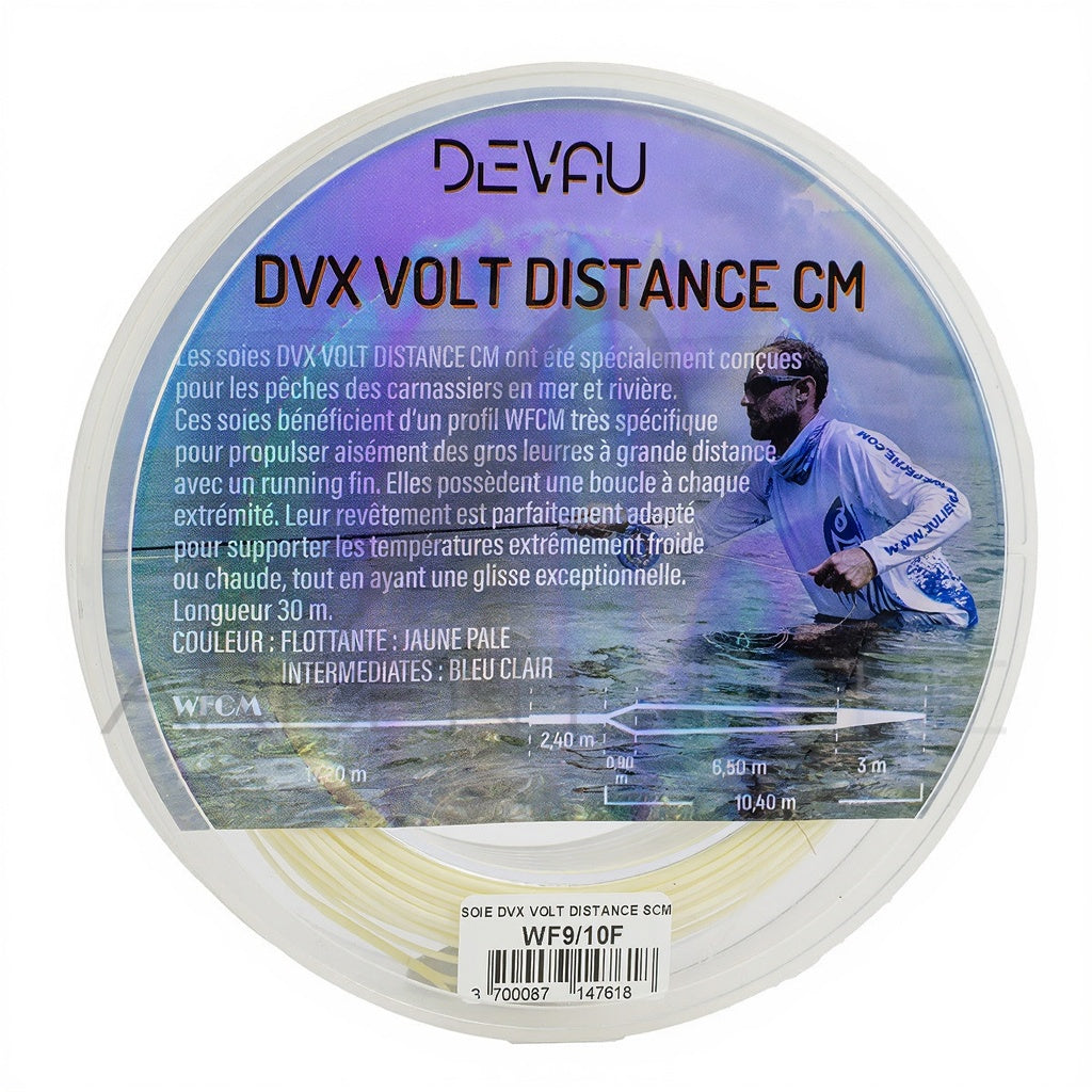Soie DEVAUX VOLT DISTANCE SCM Flottante Modéle:WF9/10F