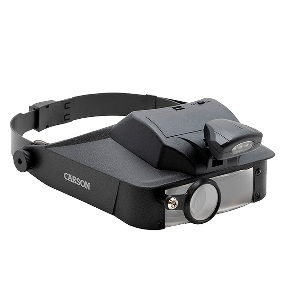 Carson 2-6X LED Headband Magnifier DEVAUX