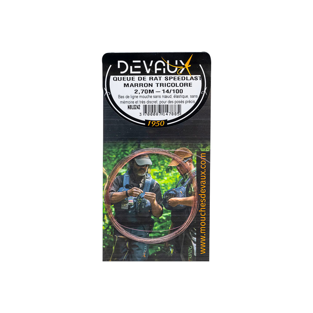 DEVAUX Rat Tail Speedlast brown tricolour 2.70 m leader